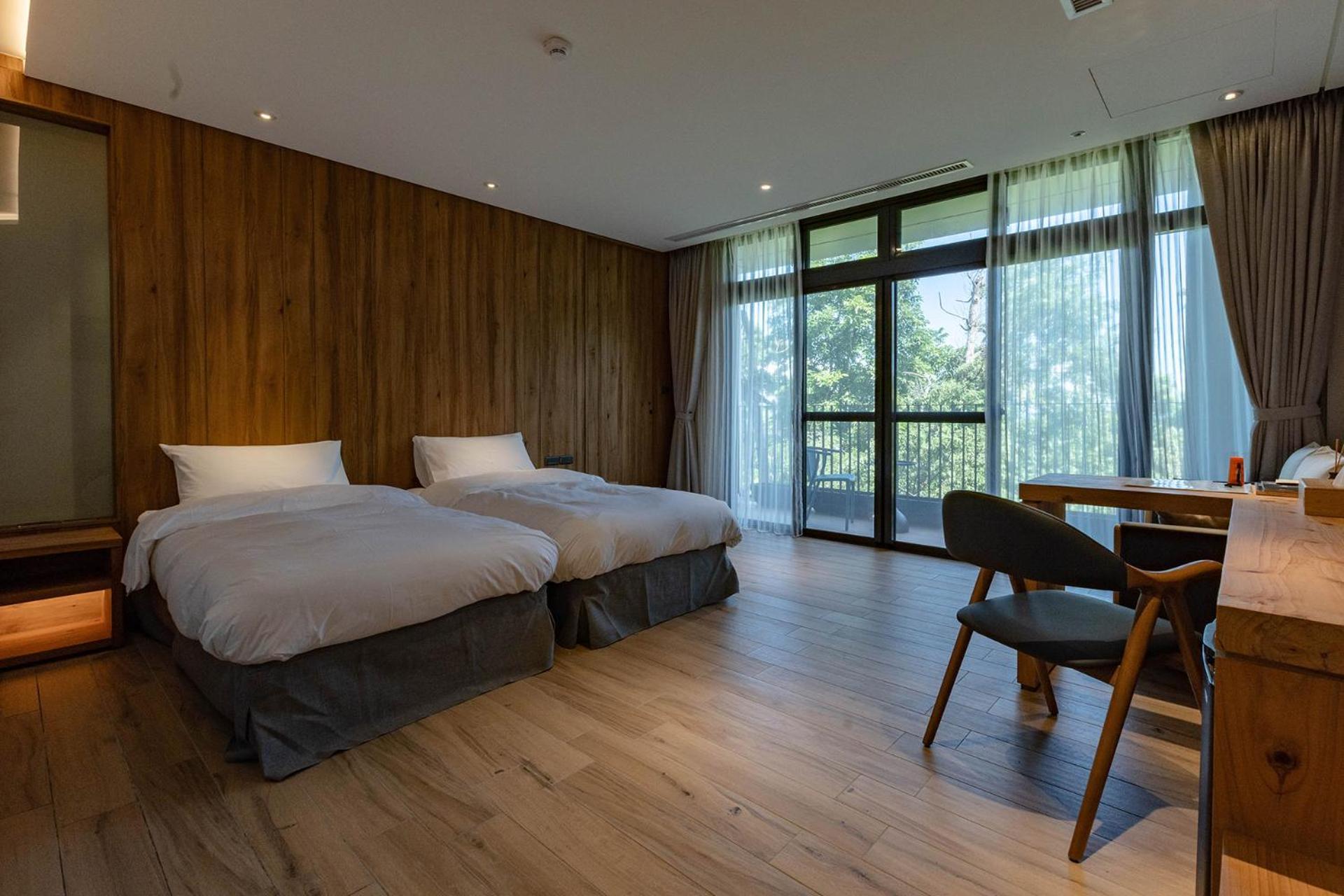 Ferienwohnung La Tree 普椿農場木子莊園 Donghe Exterior foto